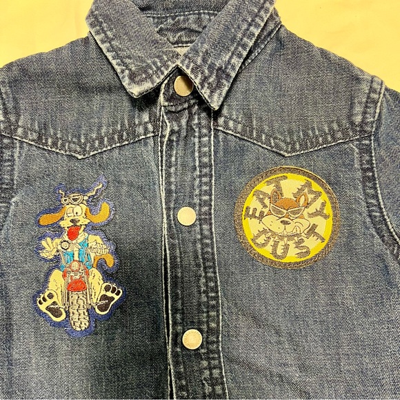 Baby Denim Shirt - Stella McCartney - 12M - Picture 3 of 4
